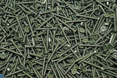 (3500) Torx Wafer Head 8 x 1-5/8 Coated Cement Fiber Backer Board Screw T25 BULK