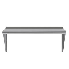 24 in. x 48 in. Stainless Steel Wall Shelf