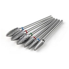AZDENT Dental Lab Tungsten Carbide Burs HP 2.35mm for Slow Low Speed Handpiece