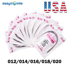 Dental Orthodontic NITI Arch Wires Braces Teeth Wire 12/14/16 10 bag Easyinsmile
