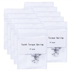 10 Pcs/pack Dental Single Anterior Teeth Torque Ortho Rectangular Spring