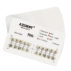 AZDENT Dental Ortho 1st Molar Buccal Tubes /Bracket Braces Mini MBT Roth 018/022