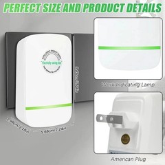 Electricity Saving Box Energy Saver Power Voltage Stabilizer for Home Office 90-