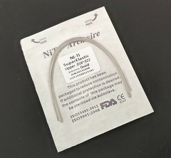 10pcs/Pack Dental Orthodontic Super Elastic Niti Arch Wire Rectangular Nature