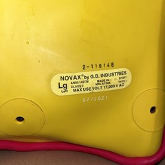 New NOVAX RUBBER INSULATING SLEEVES 199–2 – LARGE TYPE 1 CLASS 2 B CURVED ELBOW