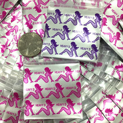 BaggiesSince1987- 2020 ZipSeal Bags Metallic P 50 DESIGN Mix 100PCS, 👀Details🔽