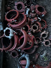 VICTAULIC 6″ AND VARIOUS OTHER SIZES QUICKVIC RIGID COUPLINGS W EPMD GASKET 107N