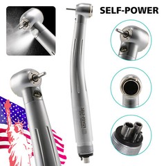 LED Fiber Optic Push Handpiece 4H E-generator Dental High Speed Handpieces
