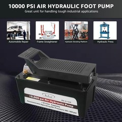 Efficient Foot-Operated Hydraulic Pump – 10,000 PSI for Industrial Applications
