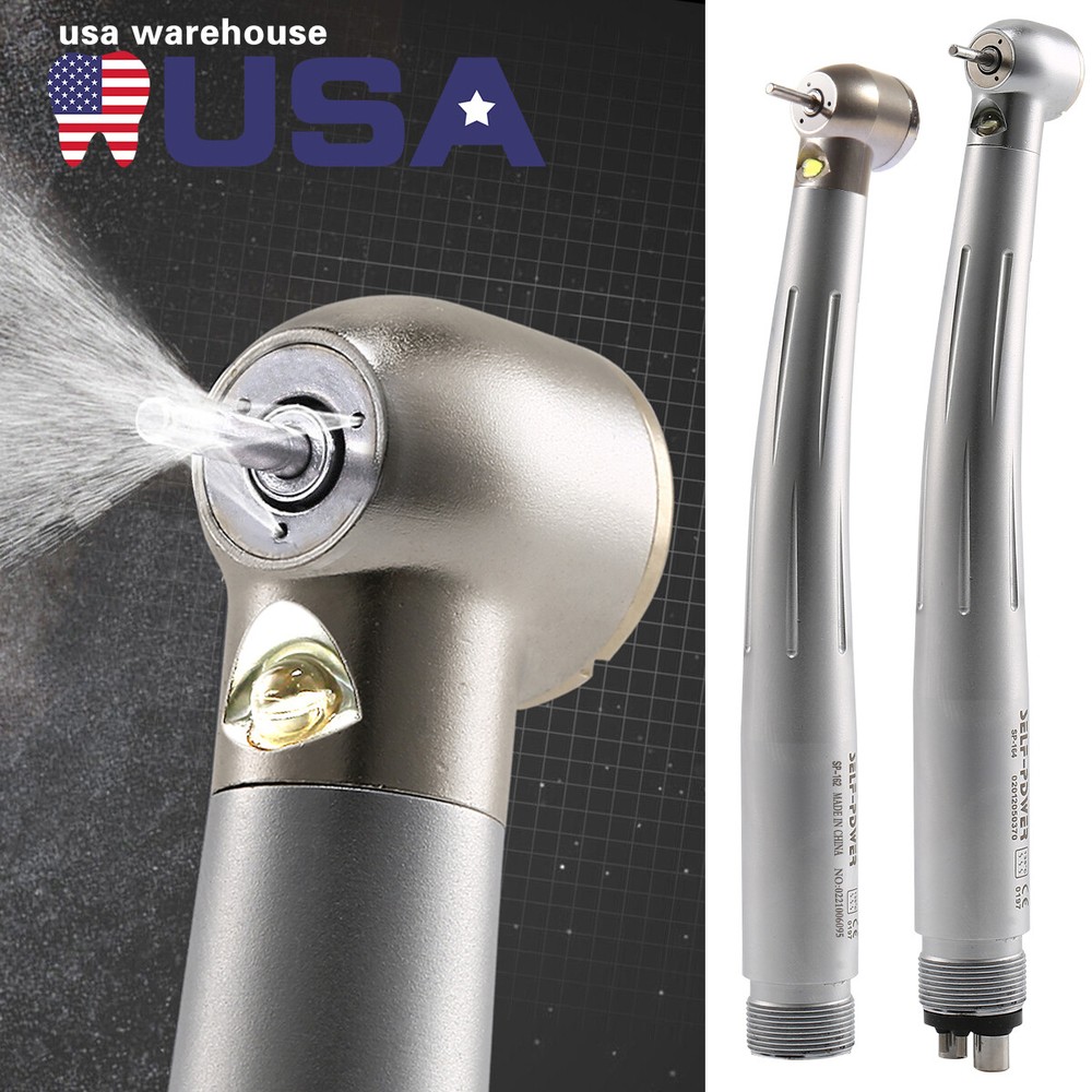 NSK Style Dental Fiber Optic LED E-generator high speed handpiece 4Hole / 2Hole