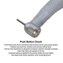 Dental Mini Small Head High Speed Handpiece LED Self Power Air Turbine NSK QD-J