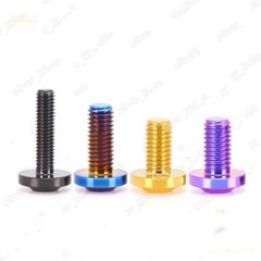 Titanium PVD Color Torx Soket Flying Saucer Head Screws M5 M6 M8 M10