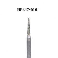 Dental lab Electroplated HP diamonds burs drills HP847-016 Long Straight 100pcs