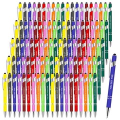Greengines 100 PCS Inspirational Pens Bulk, 1 Count (Pack of 100), Multicolor