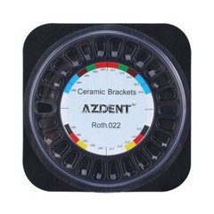 Ortodoncia Dental Monocristalina Zafiro /Cerámica Brackets 5*5 Transparentes