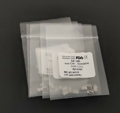 80Pcs Dental Orthodontic No-Con Buccal Tubes 1st/2nd Roth 0.022″ Molar Bondable