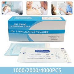 1000/4000x Self Sealing Sterilization Pouches Pouch Autoclave Sterilizer Bags