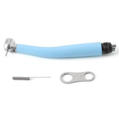 10X Dental LED E-generator High Speed Handpiece Push Button 4Holes 3 Way Spray