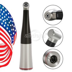 Dental 1:5 Increasing High Speed Fiber Optic LED Contra Angle Handpiece abdent