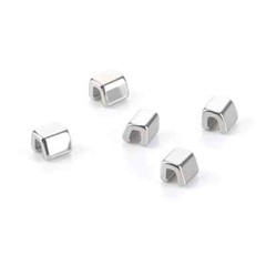 10Pcs/Pack Dental Orthodontic Stainless Stee Crimpable Hooks Stops Opened Type
