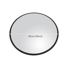 18″ Round Corner Convex Mirror Security Safety Outdoor Driveway Garage Wide View