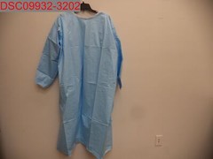 NWOT – Unisex Adult 1 Pair Blue Gown Surgical Gowns Disposable, One Size