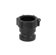 2 Pack Banjo 2″ Male x 2″ Female Thread Cam Lever Coupling Poly