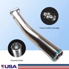 NSK Style Dental Fiber Optic 1:1 Contra Angle Low Speed Handpiece Inner Channel