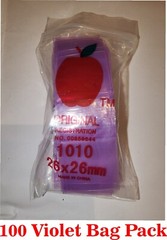 Apple Plastic Bags Baggies Jewelry Ziplock Zipper Stamp 2-100-1000 Bags lot