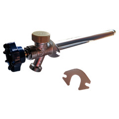 1 Pc. Anti-Siphon Frost Free Sillcock 10″, 1/2″ Male NPT x 3/4″ GHT Garden Valve