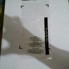 3000/CS 6×14 Suffocation Warning Bags Clear, Permanent Seal with “Ready To Ship”