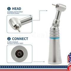 Yabangbang Dental Low Speed Contra Angle Handpiece Push E-type Fit FG1.6mm Bur