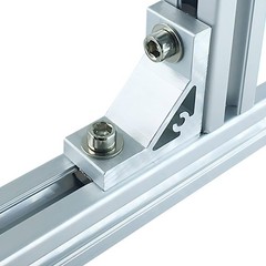 90Degree Right Angle Corner Joint Bracket Aluminium Extrusion Profile 20/30/40