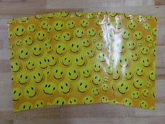 100 SMILEY FACES 10×13 Designer Mailers Poly Shipping Envelopes Bags