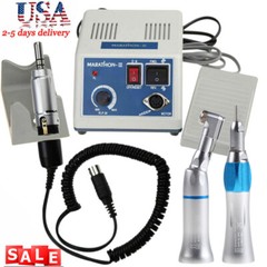 Dental Lab Marathon Electric Micromotor Polishing Unit / 35K rpm Motor Handpiece