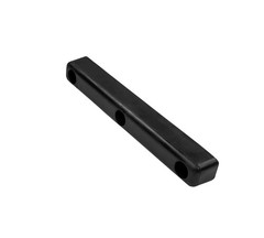 2 Pack 16″x2″x2″ Rectangular Rubber Dock Bumper with 3 Holes Impact Resistant