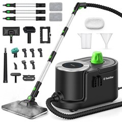 Taskstar 1500w Handheld Steam Cleaner Household 22 Tools 230 °F Car Detailing