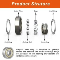 20Pcs 693ZZ Ball Bearing 3 x 8 x 4mm Double Shielded Deep Groove Chrome Bearings
