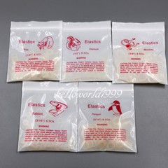 Dental Orthodontic Rubber Bands Ortho Elastics Latex Braces 15 Sizes For Choice