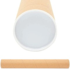 50 – 2″ x 20″ Round Cardboard Shipping Mailing Tube Tubes With End Caps