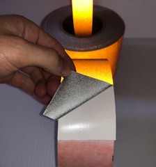 Orange Reflective Tape Type 1 Flexible Engineer Grade Nikkalite ELG Conformable