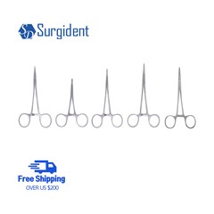 Surgident Hemostat Forceps Dental Surgical Instrument 5 types