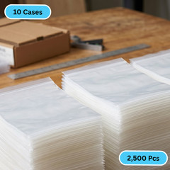 12″ x 15″ Heavy Duty 6 MIL Resealable Zip Top Lock 12×15 Clear Plastic Bags 2500