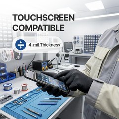 Schneider Vinyl Synthetic Exam Gloves 4 Mil Latex Free Disposable Gloves for