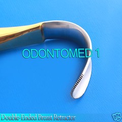 Double-Ended Breast Retractor, 9 1/2″ (24cm), blades 7/8in x 1-1/2in Bst-07