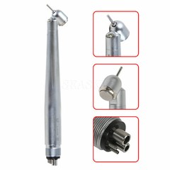 4xDental 45 Degree angle LED Light push button optic fiber high handpiece in USA