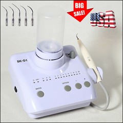 Portable Dental Ultrasonic Piezo Scaler+Handpiece 2Bottles Fit DTE SATELEC SK-D1