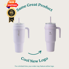REDUCE 50 oz Stainless Steel Tumbler with Handle – 50 Ounces, Dark Web