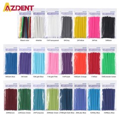 1000Pcs/Pack AZDENT Dental Orthodontic Ligature Ties Braces Elastic Rubber Bands