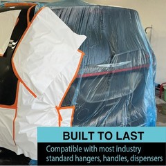 16ft x 350 ft MaxiFilm Blue Plastic Sheeting Roll